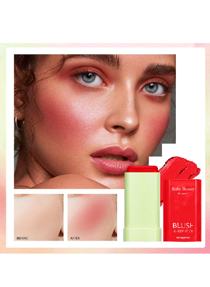 أحمر الخدود بلو جلو ستيك فلور 3 RB-255